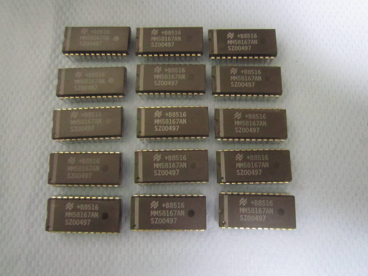 国内発送】 MM58167AN IC*15個 半導体 集積回路 - naijaloaded.com.ng