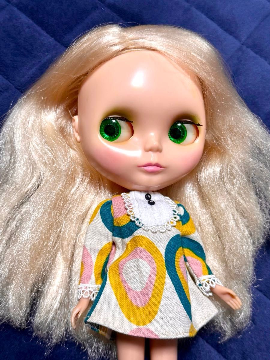 輝く高品質な ヴィンテージブライス プラチナブロンドヘア 輝く高品質な ヴィンテージブライス プラチナブロンドヘア