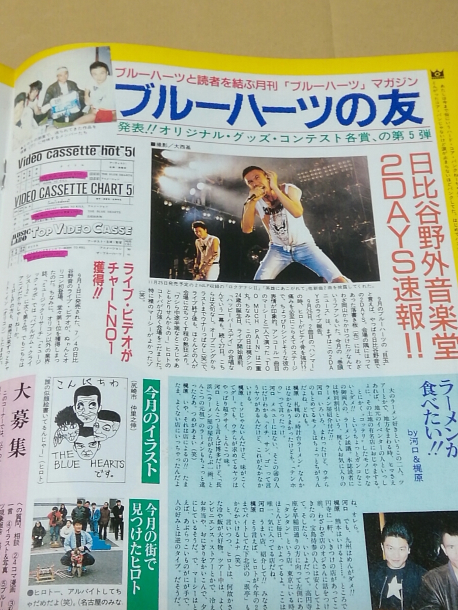 宝島　1987年11月号　チェッカーズ、桑田佳祐、藤井尚之、ブルーハーツ、ラフィンノーズ、バンドファイル_画像8