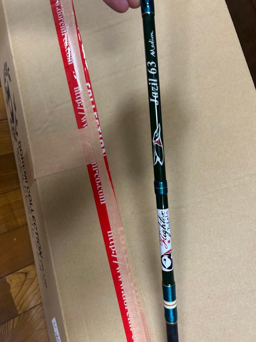 ツララ tulala jazil 63m ジャジル パックロッド 3ピース ツララ tulala jazil 63m ジャジル パックロッド 3ピース