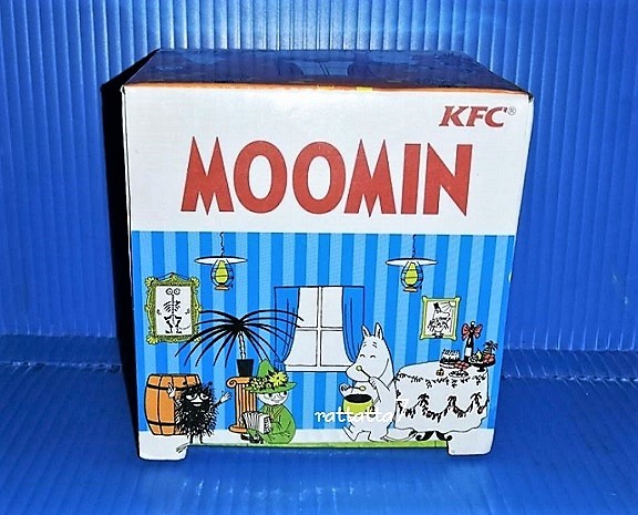 ☆Moomin☆KFC☆ムーミン☆電子レンジOK☆ふた付☆小鉢☆容器☆ケンタッキー・フライド・チキン☆リトルミィ☆スナフキン☆リトルミイ_画像2