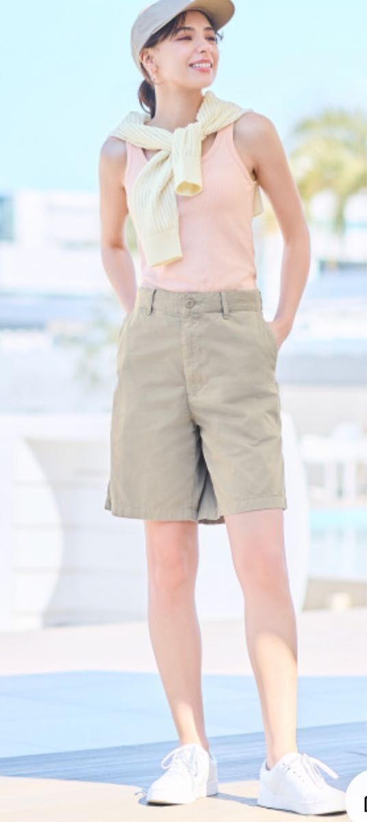 ユニクロ 男女兼用 チノショーツ Sサイズ ベージュ|Yahoo ユニクロ 男女兼用 チノショーツ Sサイズ ベージュ|Yahoo