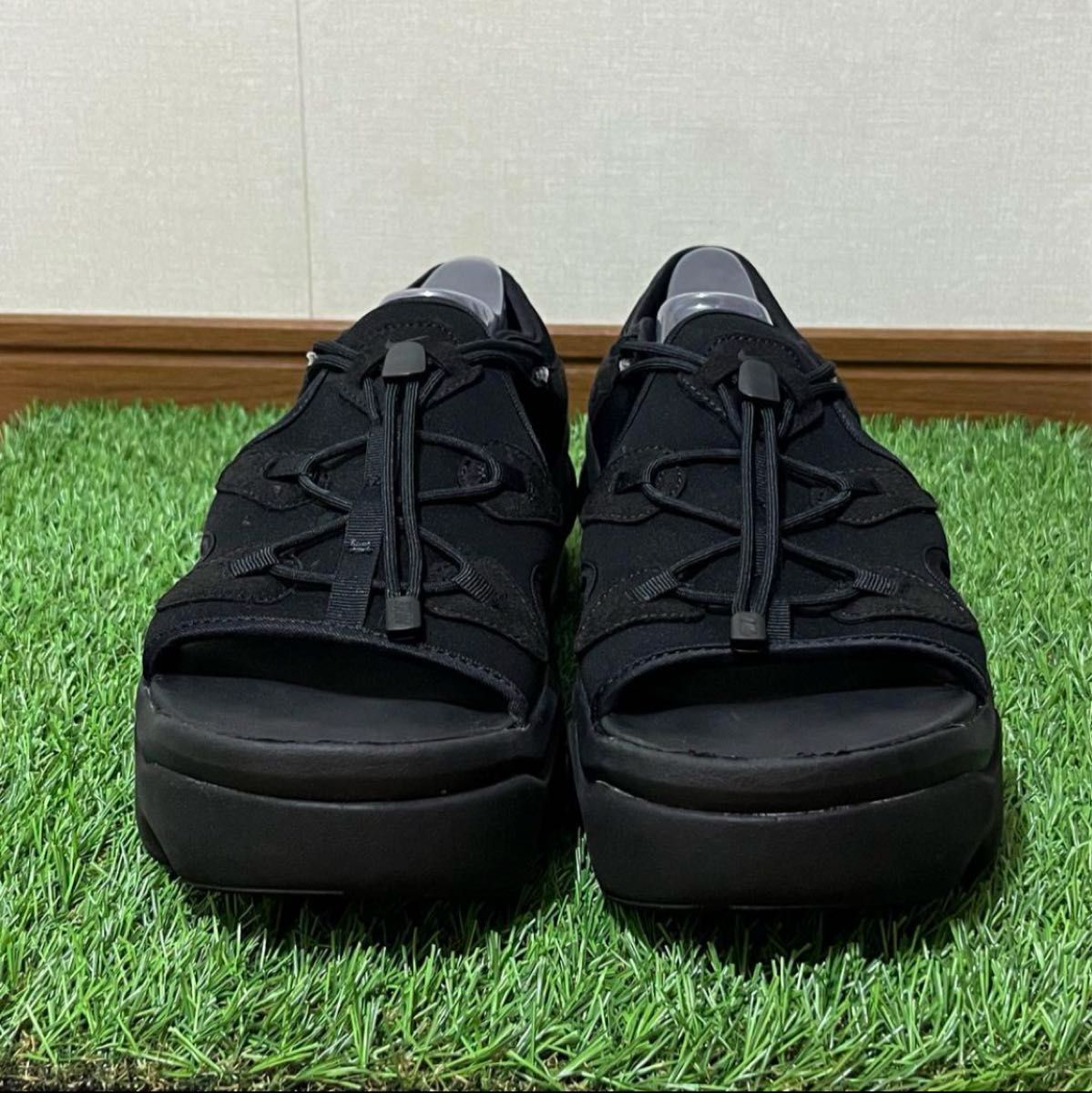 新品同様・箱あり】NIKE エアマックスココサンダル ブラック 新品同様・箱あり】NIKE エアマックスココサンダル ブラック