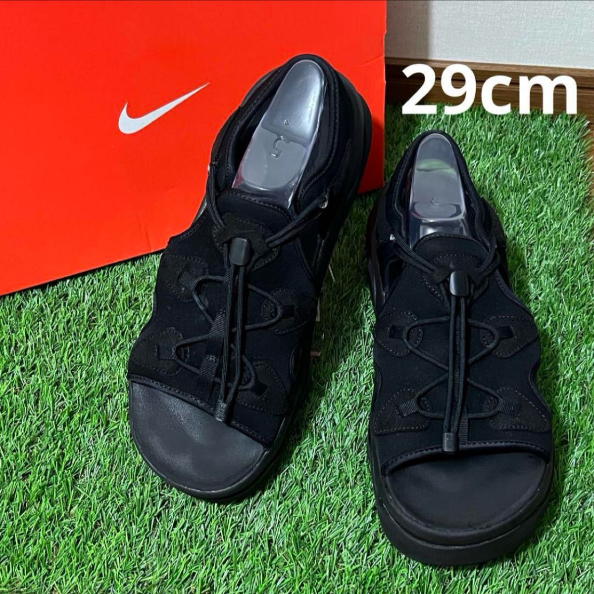 新品同様・箱あり】NIKE エアマックスココサンダル ブラック 新品同様・箱あり】NIKE エアマックスココサンダル ブラック