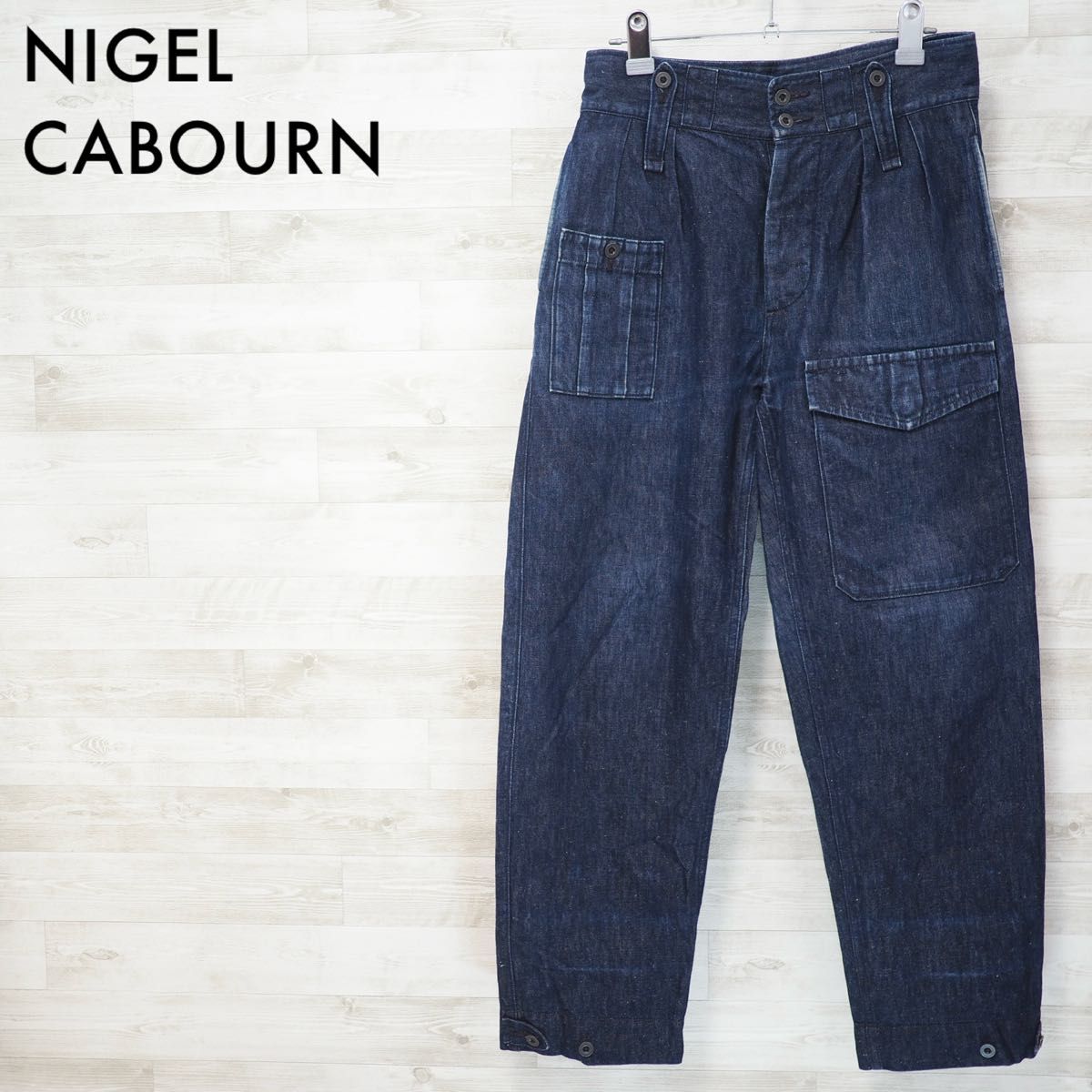 NIGEL CABOURN ブリティッシュアーミーパンツ-コットンリネン NIGEL CABOURN ブリティッシュアーミーパンツ-コットンリネン