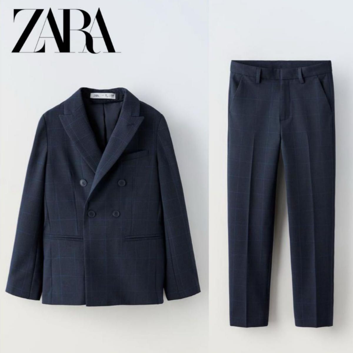 新品 ZARA ザラ キッズ スーツ セットアップ ジャケット パンツ 新品 ZARA ザラ キッズ スーツ セットアップ ジャケット パンツ