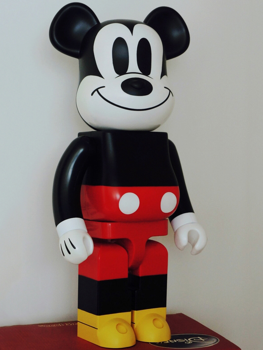 [ toy model ]Medicom Be@rbrick Mickey Mouse 1000% Bearbrickmeti com Bearbrick Mickey Mouse * height 70cm, regular goods Q64