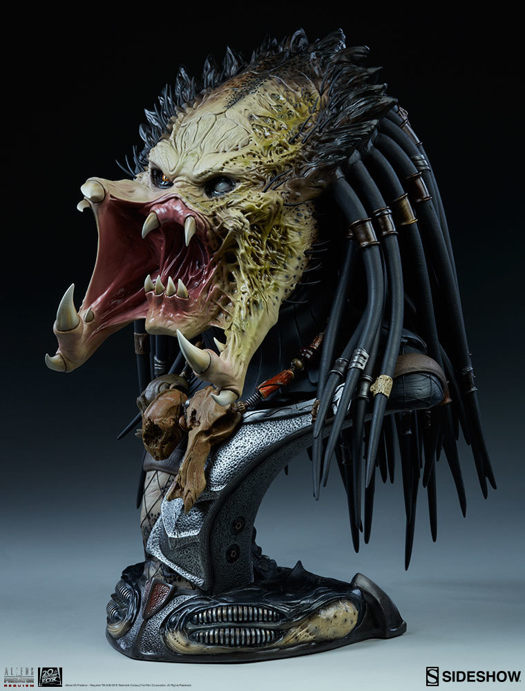 [ toy model ]SIDESHOW LEGENDARY SCALE BUST WOLF PREDATOR side shou Wolf pre data - bust popular resin model collection 1:2 scale R46