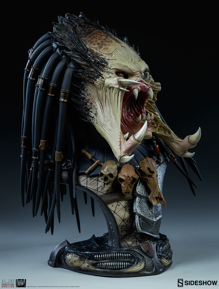 [ toy model ]SIDESHOW LEGENDARY SCALE BUST WOLF PREDATOR side shou Wolf pre data - bust popular resin model collection 1:2 scale R46