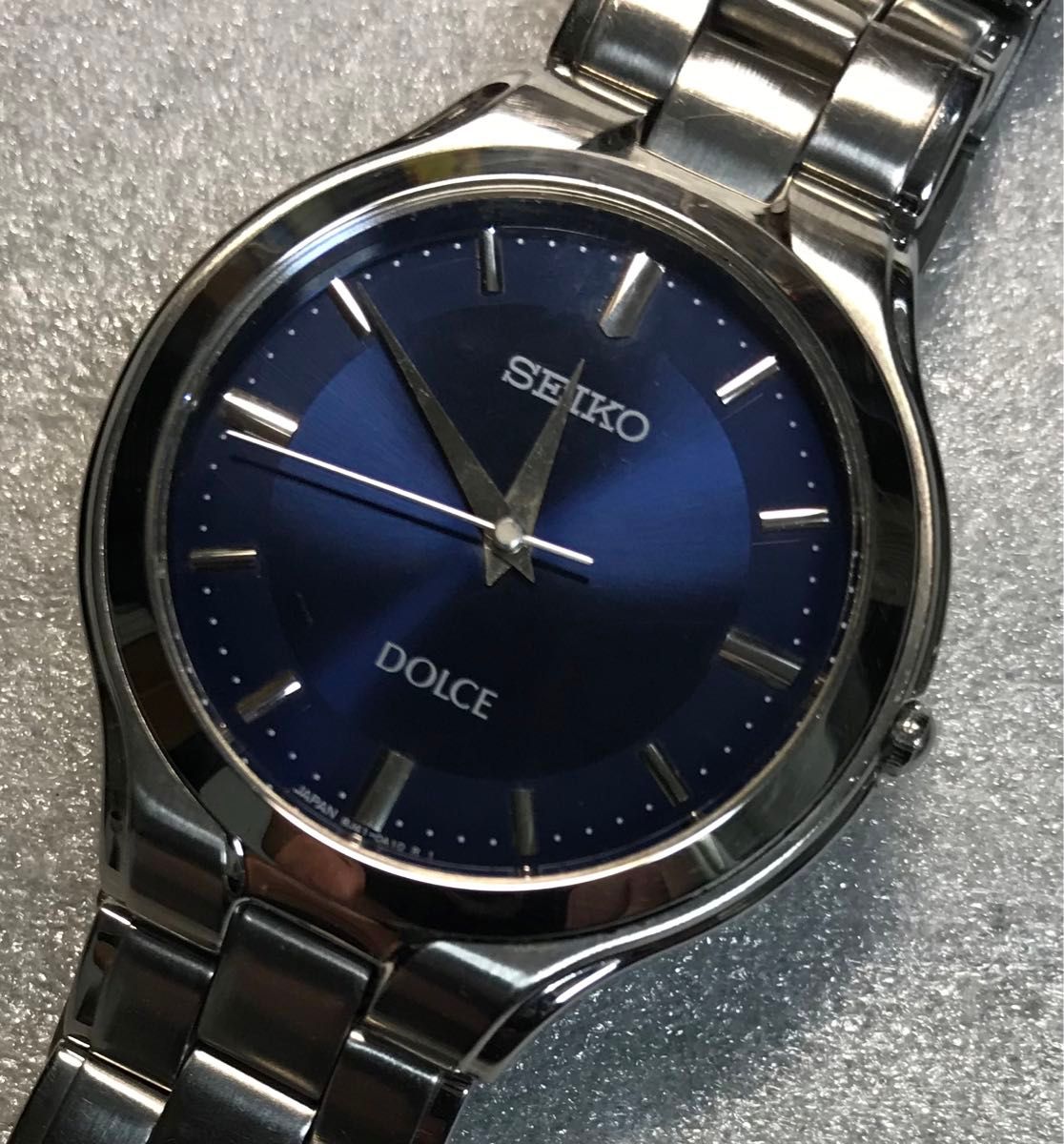 動作品】セイコー SEIKO Dolce ドルチェ クォーツ式 メンズ 動作品】セイコー SEIKO Dolce ドルチェ クォーツ式 メンズ