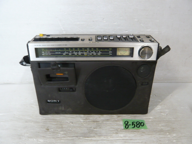 爆買い，品質保証 8-580♀SONY/ソニー 3バンド ラジオカセット
