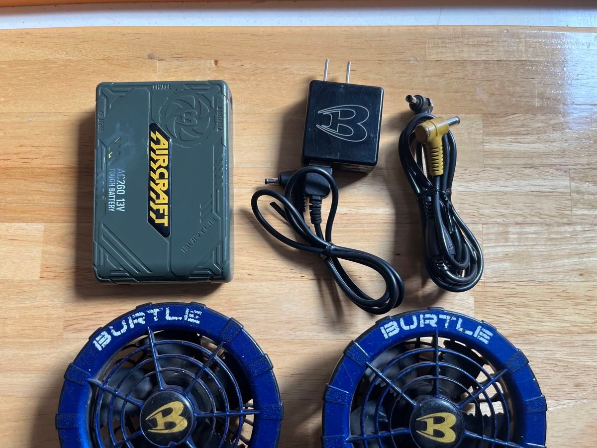BURTLE バートル 空調服 エアークラフト ファンセット13vモデル BURTLE バートル 空調服 エアークラフト ファンセット13vモデル