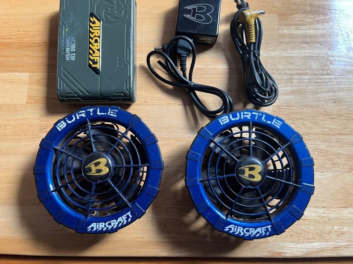 BURTLE バートル 空調服 エアークラフト ファンセット13vモデル BURTLE バートル 空調服 エアークラフト ファンセット13vモデル