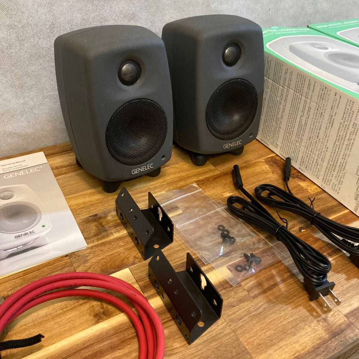 GENELEC 6010Aスピーカー【2セット】完動品 モニタースピーカー GENELEC 6010Aスピーカー【2セット】完動品 モニタースピーカー