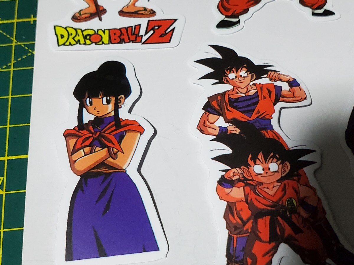 8枚 ドラゴンボールステッカーセット④ 悟空 チチ ベジータ 8枚 ドラゴンボールステッカーセット④ 悟空 チチ ベジータ