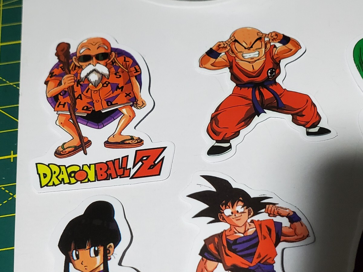 8枚 ドラゴンボールステッカーセット④ 悟空 チチ ベジータ 8枚 ドラゴンボールステッカーセット④ 悟空 チチ ベジータ