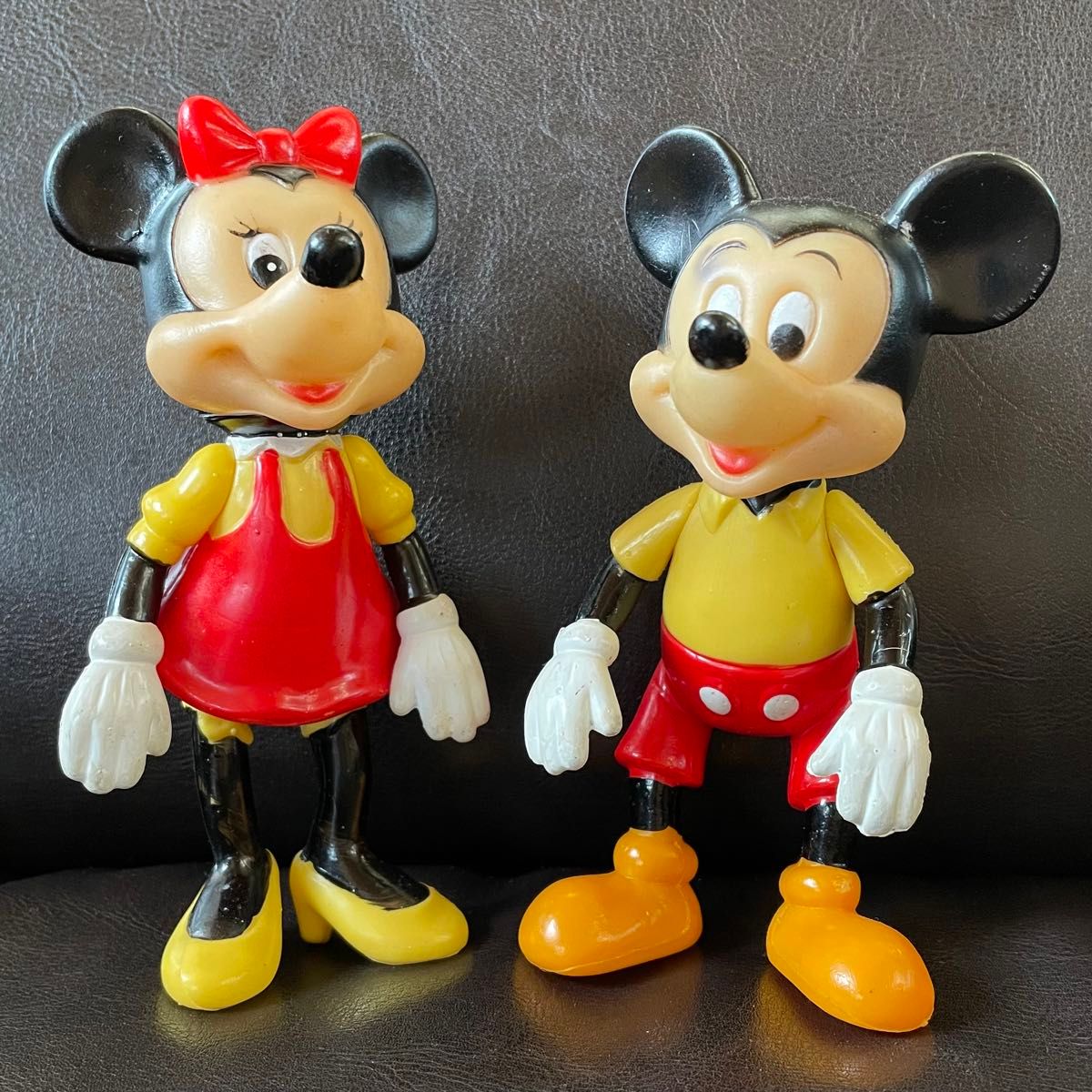 ディズニー ミッキー&ミニー 70sヴィンテージ フィギュア 2体 ディズニー ミッキー&ミニー 70sヴィンテージ フィギュア 2体