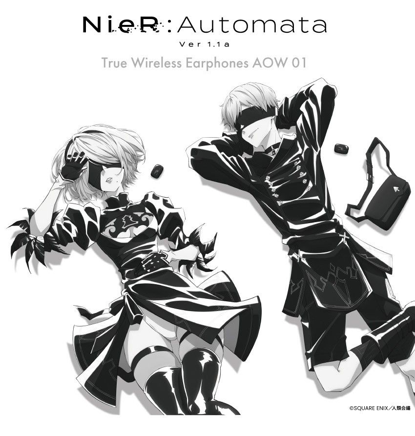ニーアオートマタ』オンキヨーコラボ ワイヤレスイヤホン (9S ニーアオートマタ』オンキヨーコラボ ワイヤレスイヤホン (9S