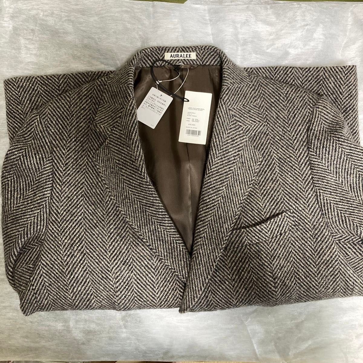 LAMA SHETLAND WOOL TWEED OVER JACKET 4|Yahoo!フリマ(旧 LAMA SHETLAND WOOL TWEED OVER JACKET 4|Yahoo!フリマ(旧