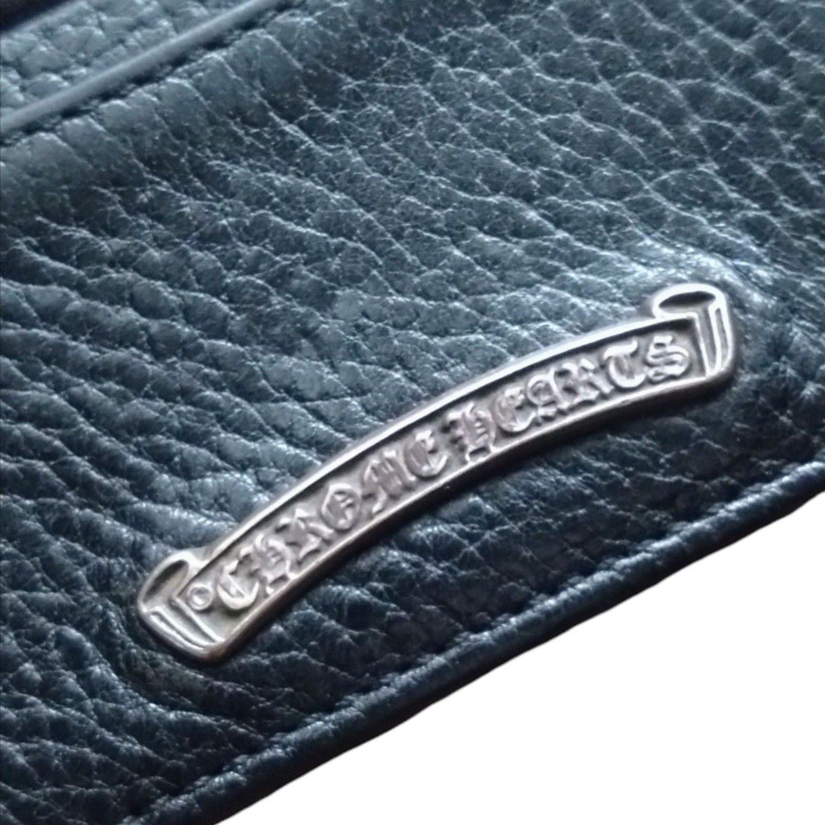 超希少 CHROME HEARTS スクロールラペル 2ポケット カードケース 超希少 CHROME HEARTS スクロールラペル 2ポケット カードケース