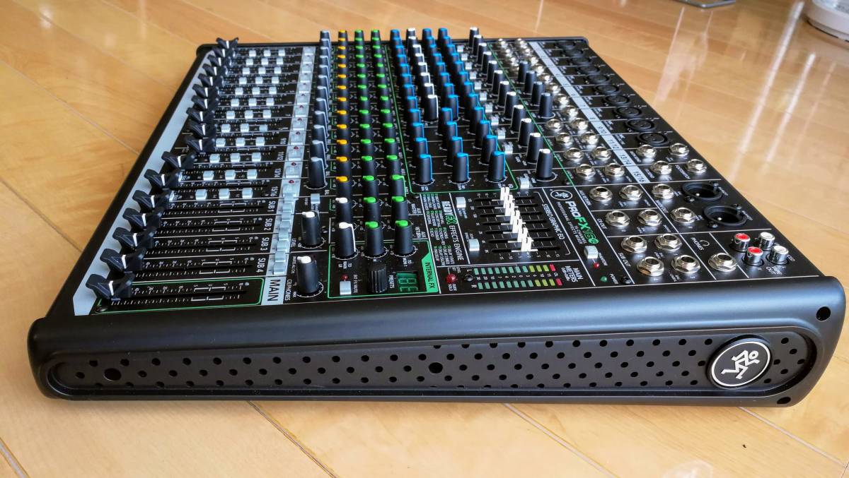 MACKIE Mackie ProFX16v2 16Ch analog mixer effect function installing [SKB case attaching ]