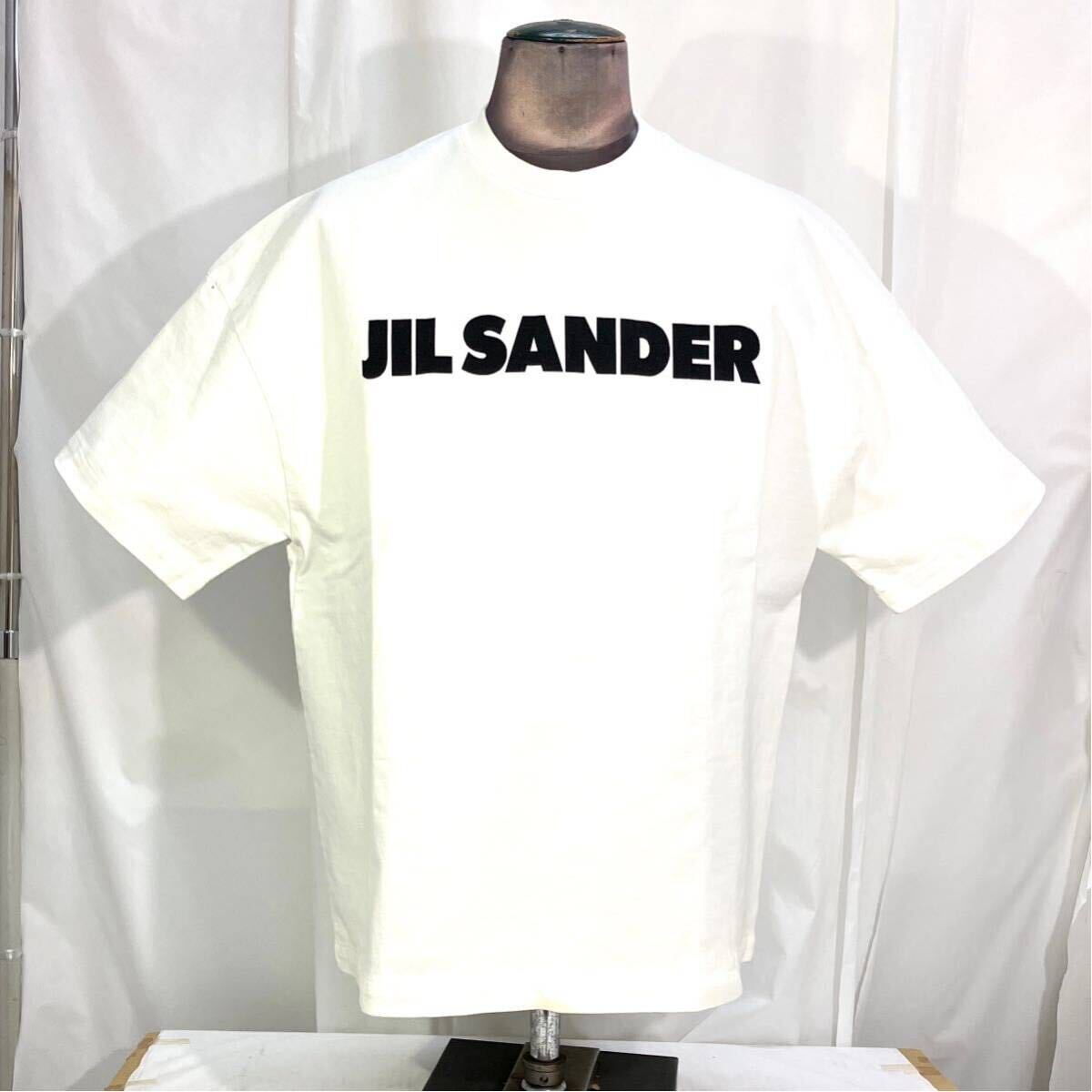 中古 ジルサンダー JIL SANDER ロゴプリント 半袖 Tシャツ 中古 ジルサンダー JIL SANDER ロゴプリント 半袖 Tシャツ