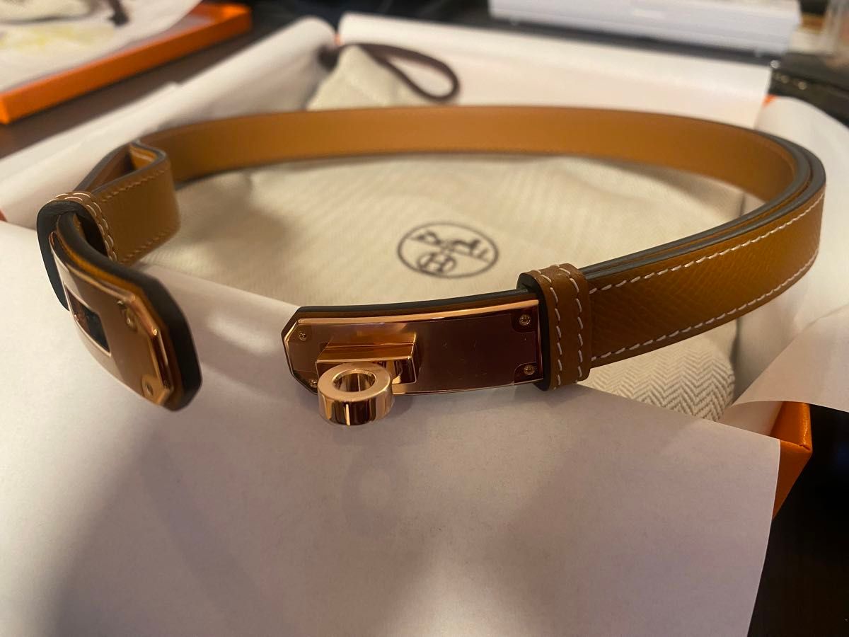 エルメス HERMES ベルト ケリー 18 ヴォー エプソン 新品未使用 エルメス HERMES ベルト ケリー 18 ヴォー エプソン 新品未使用