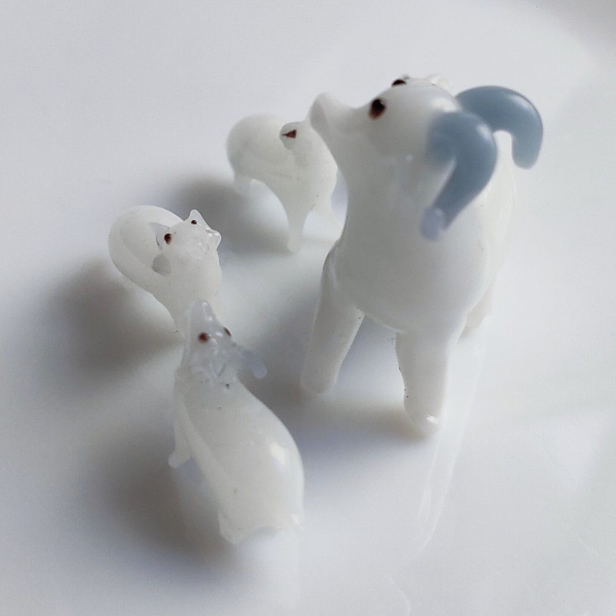 ガラス細工 ヤギ 羊 親子 まとめ 硝子 工芸品 ミニチュア ガラス細工 ヤギ 羊 親子 まとめ 硝子 工芸品 ミニチュア