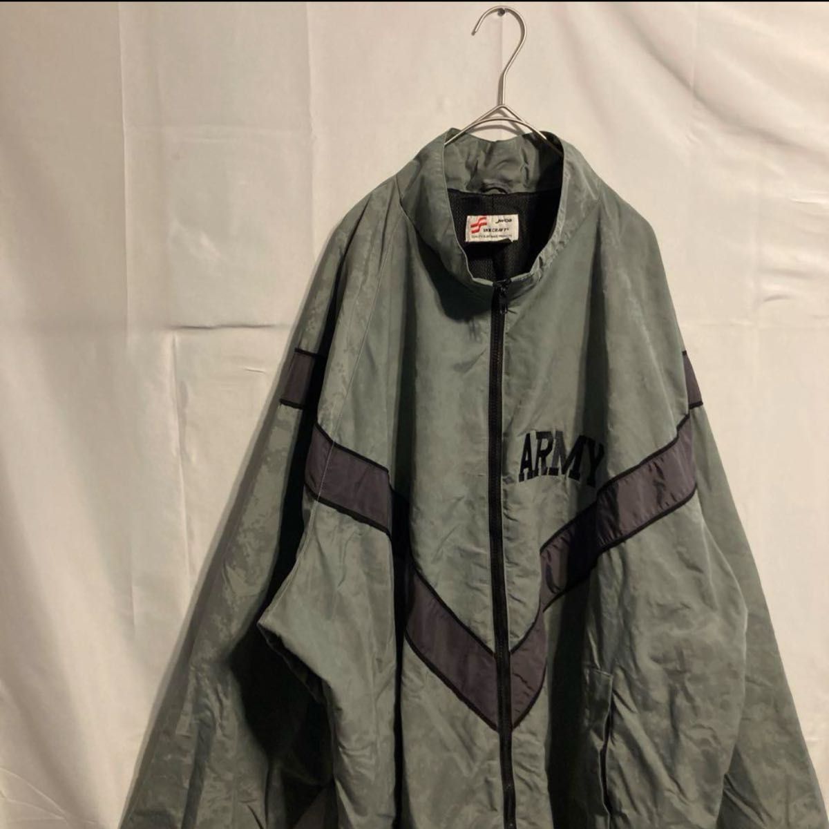 US ARMY IPFU トレーニングジャケット XL デジタルカモ グレー US ARMY IPFU トレーニングジャケット XL デジタルカモ グレー