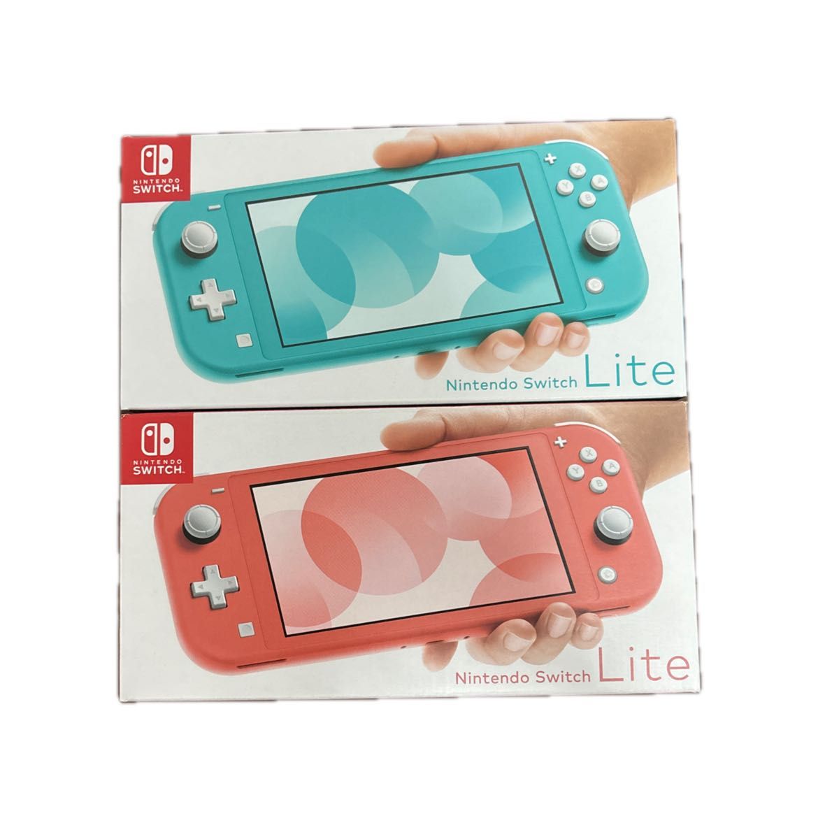 新品未使用】Nintendo Switch Lite 本体 2台セット 任天堂 新品未使用】Nintendo Switch Lite 本体 2台セット 任天堂