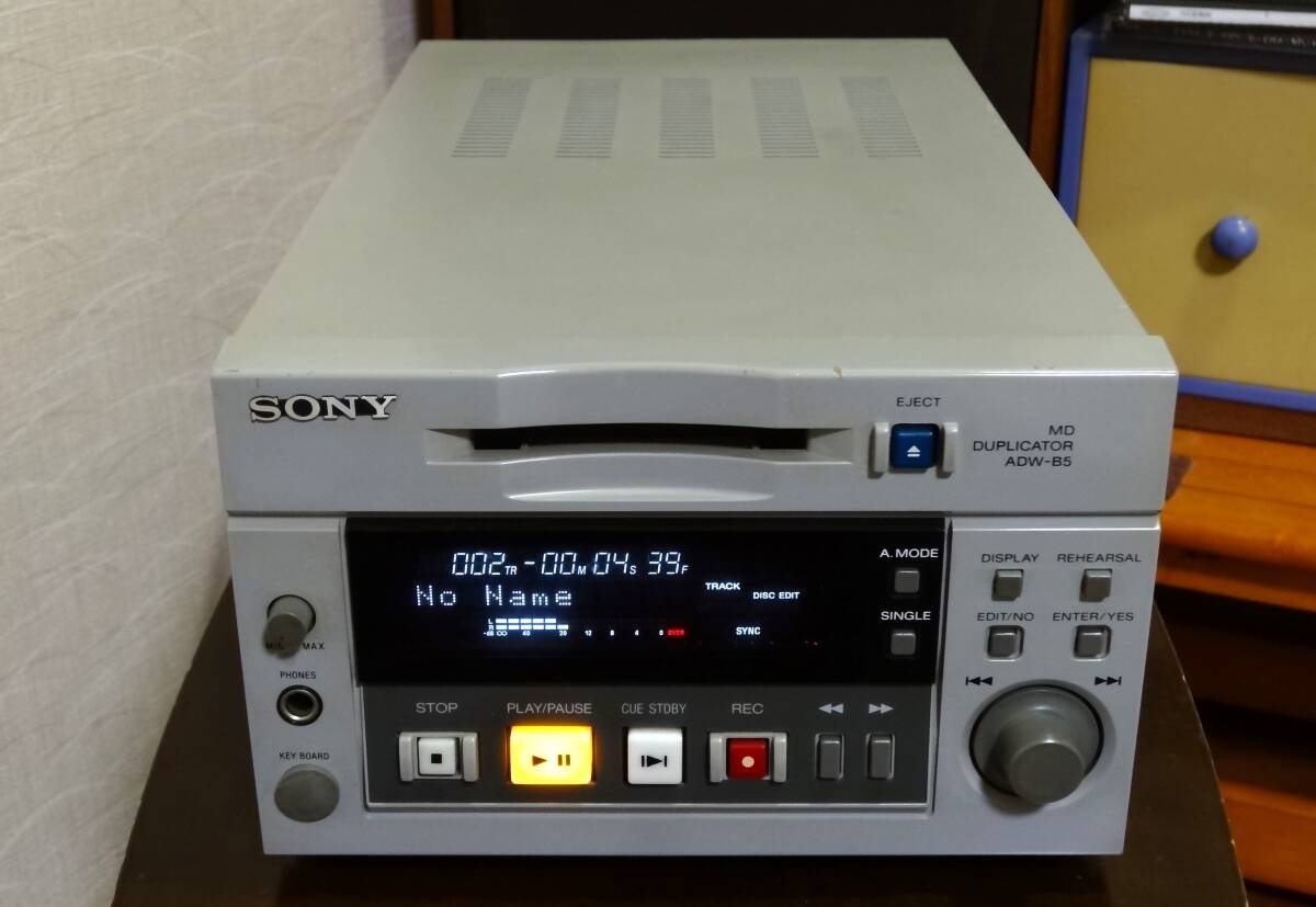 SONY 業務用MDデッキ ADW-B5 <ジャンク扱い>(一般)|売買され SONY 業務用MDデッキ ADW-B5 <ジャンク扱い>(一般)|売買され