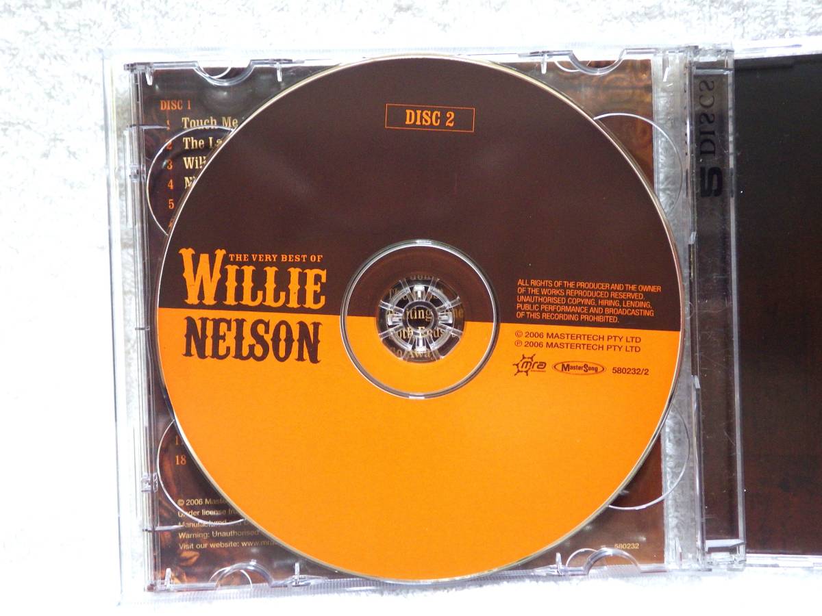 ■CD◇WILLIE NELSON ウィリー・ネルソン☆THE VERY BEST OF WILLIE NELSON【2枚組】■_画像7