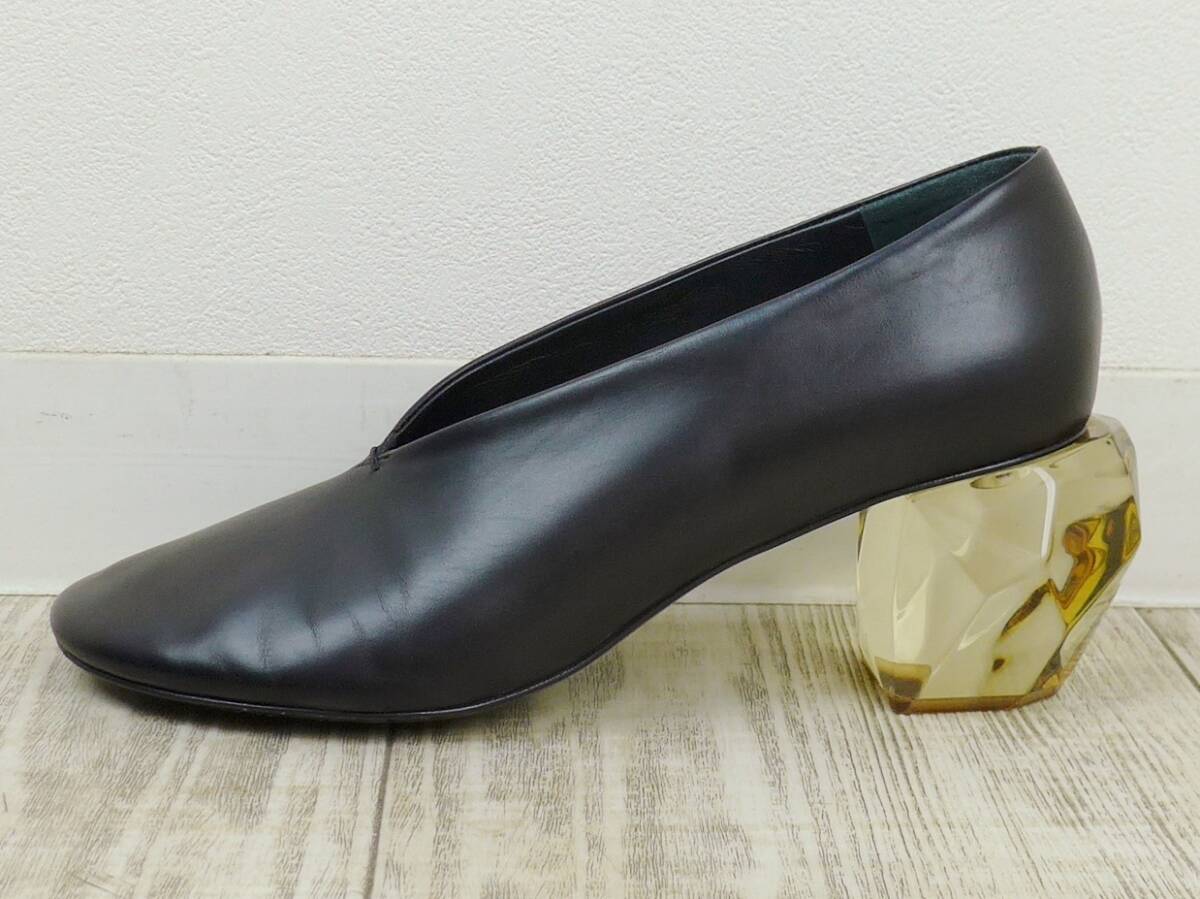 JIL SANDER ジルサンダー 22SS ブロックヒール パンプス 36 JIL SANDER ジルサンダー 22SS ブロックヒール パンプス 36