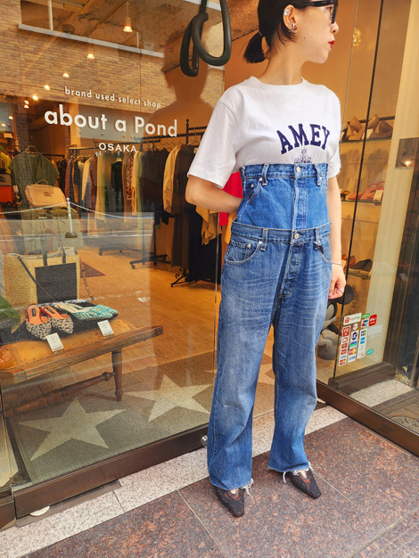 RHCロンハーマン別注 QUIITO キイト 24AW Patchwork Denim Pants RHCロンハーマン別注 QUIITO キイト 24AW Patchwork Denim Pants