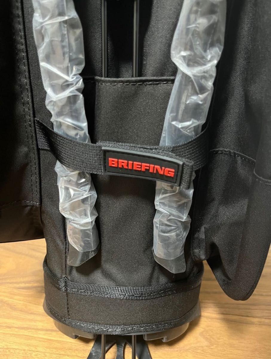 新品未使用】BRIEFINキャディバック 直営店限定モデル ブラック 新品未使用】BRIEFINキャディバック 直営店限定モデル ブラック