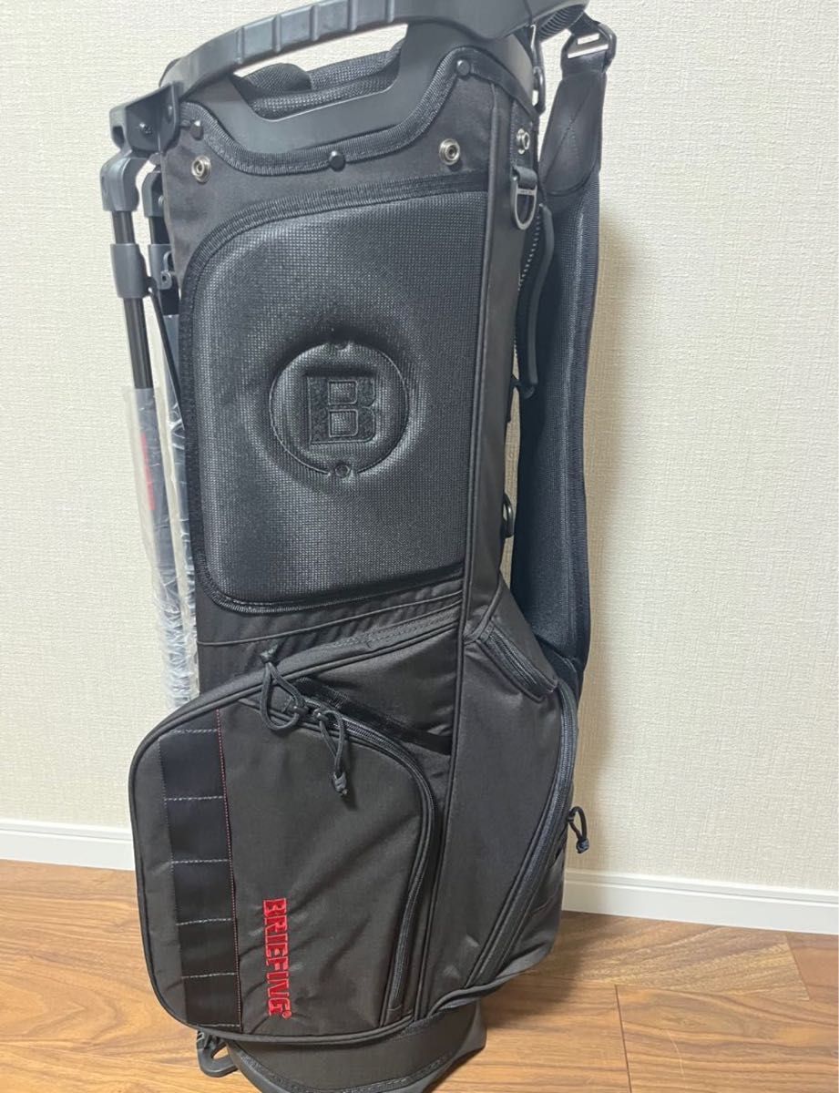 新品未使用】BRIEFINキャディバック 直営店限定モデル ブラック 新品未使用】BRIEFINキャディバック 直営店限定モデル ブラック