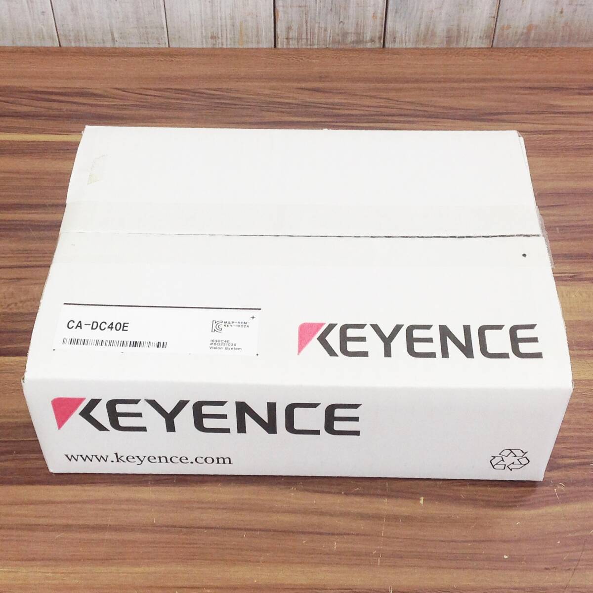 【AH-06897】新品未開封品 KEYENCE キーエンス 画像処理用LED照明 照明拡張ユニット CA-DC40E