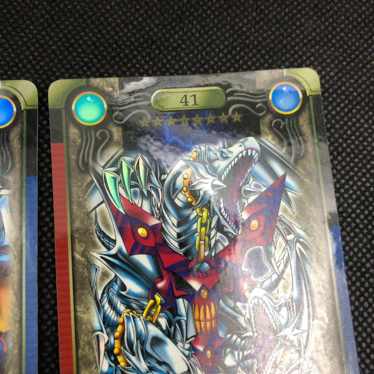 遊戯王 シールダス バンダイ 青眼の白龍三体連結 メテオブラック 遊戯王 シールダス バンダイ 青眼の白龍三体連結 メテオブラック