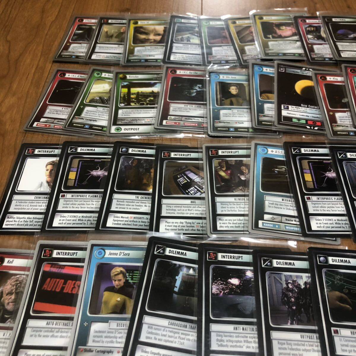 スタートレック コレクションカード まとめ売り star trek ccg スタートレック コレクションカード まとめ売り star trek ccg