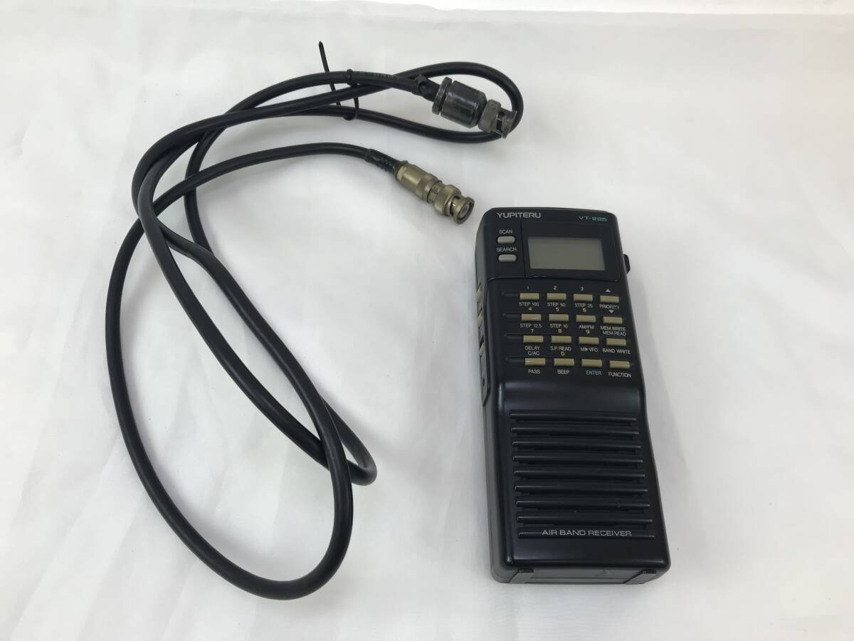 コピテル YUPITERU VT-225エアバンドレシーバー ☆YUPITERU VT-225 エアバンドレシーバー ジャンク品 ♯207597