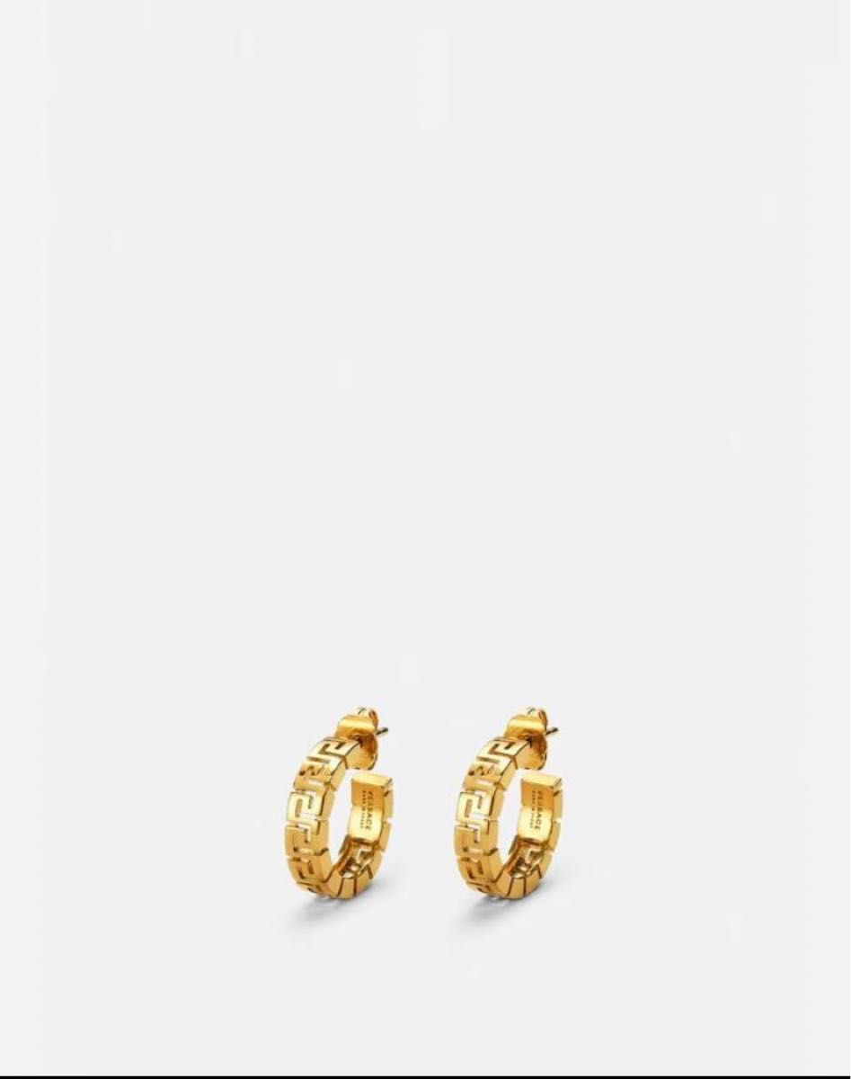 正規品】 定価48 400円 VERSACE ヴェルサーチェ グレカ フープ 正規品】 定価48 400円 VERSACE ヴェルサーチェ グレカ フープ