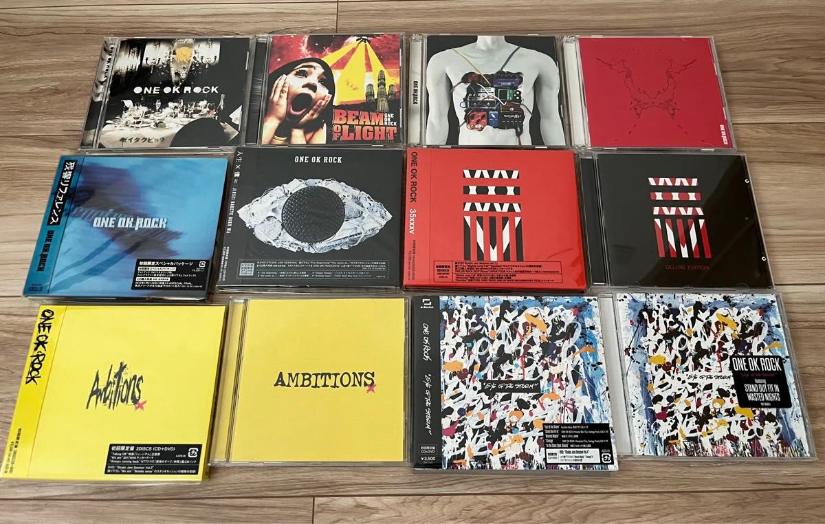 ONE OK ROCK アルバム CD 全10枚セット 初回盤 CD+DVD CD - 邦楽 ONE OK ROCK アルバム CD 全10枚セット 初回盤 CD+DVD CD - 邦楽