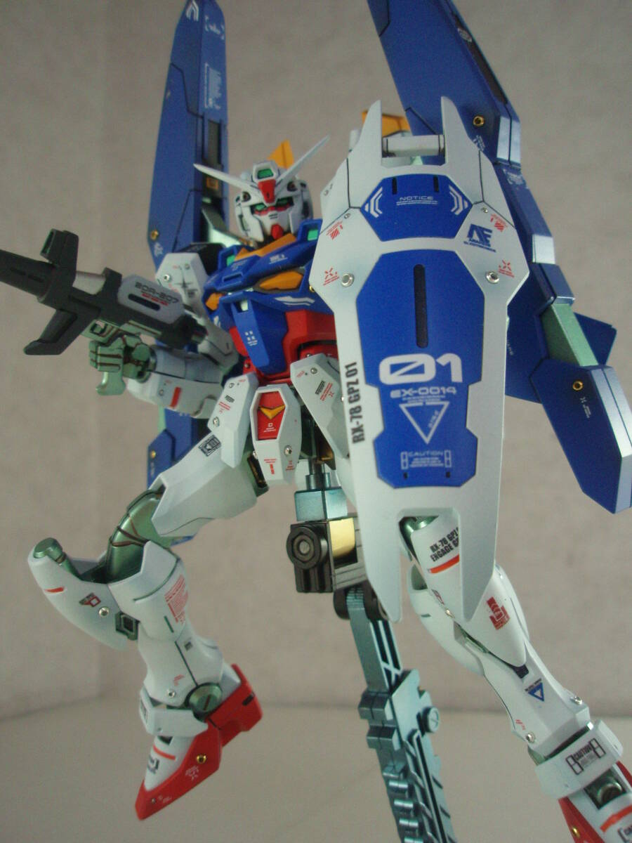 【高価値】 Yahoo!オークション - エンゲージガンダム(全塗装完成品) HGUC1/144 完成品
