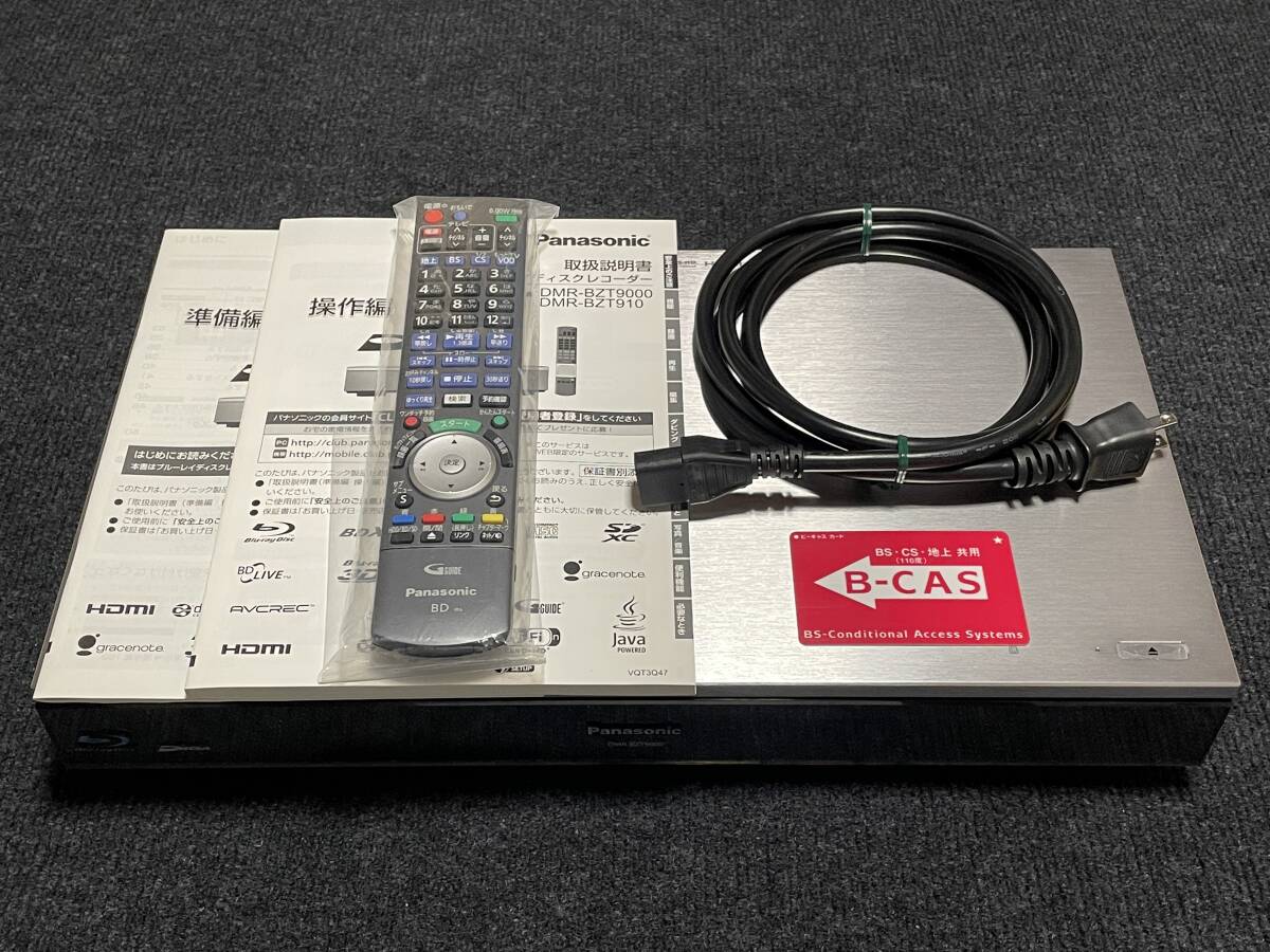 DMR-BZT830 トリプルチューナー 3番組同時録画 BD-RE XL読書可 DMR-BZT830 トリプルチューナー 3番組同時録画 BD-RE XL読書可