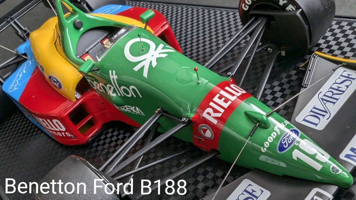Yahoo!オークション - 【完成品】TAMIYA 1/20 BENETTON FORD B188 Yahoo!オークション - 【完成品】TAMIYA 1/20 BENETTON FORD B188
