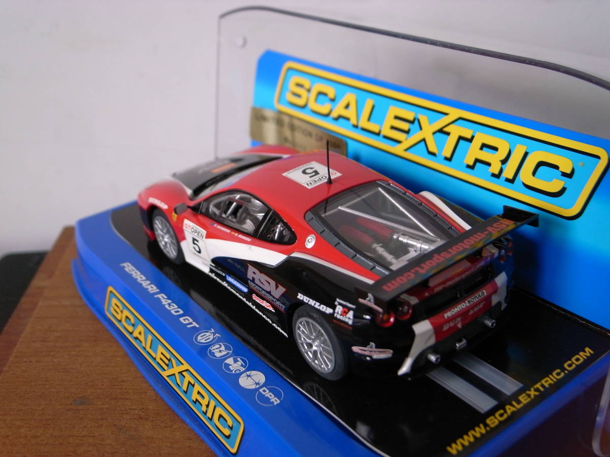 1/32 Scalextric Ferrari F430 GT RSV Motorsports LIMITED EDITION 限定品_画像3