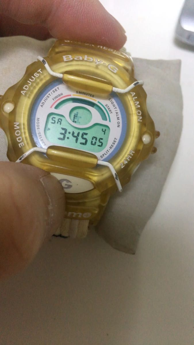 CASIO Baby-G BG-340 稼働中