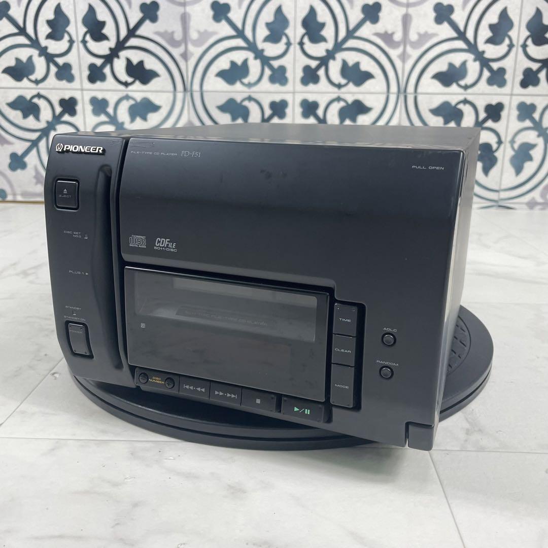 Pioneer パイオニア PD-F51 CDプレイヤー 現状 コンパクト Pioneer パイオニア PD-F51 CDプレイヤー 現状 コンパクト