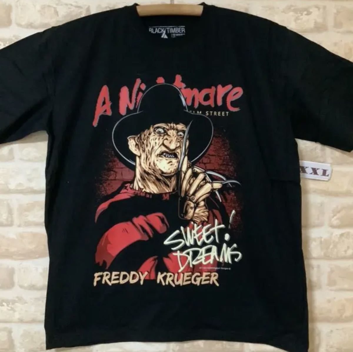 フレディ Tシャツ XXLサイズ 管5342 ホラー エルム街の悪夢 フレディ・クルーガー 映画Tシャツ フレディ Tシャツ XXLサイズ 管5342 ホラー エルム街の悪夢 フレディ・クルーガー 映画Tシャツ
