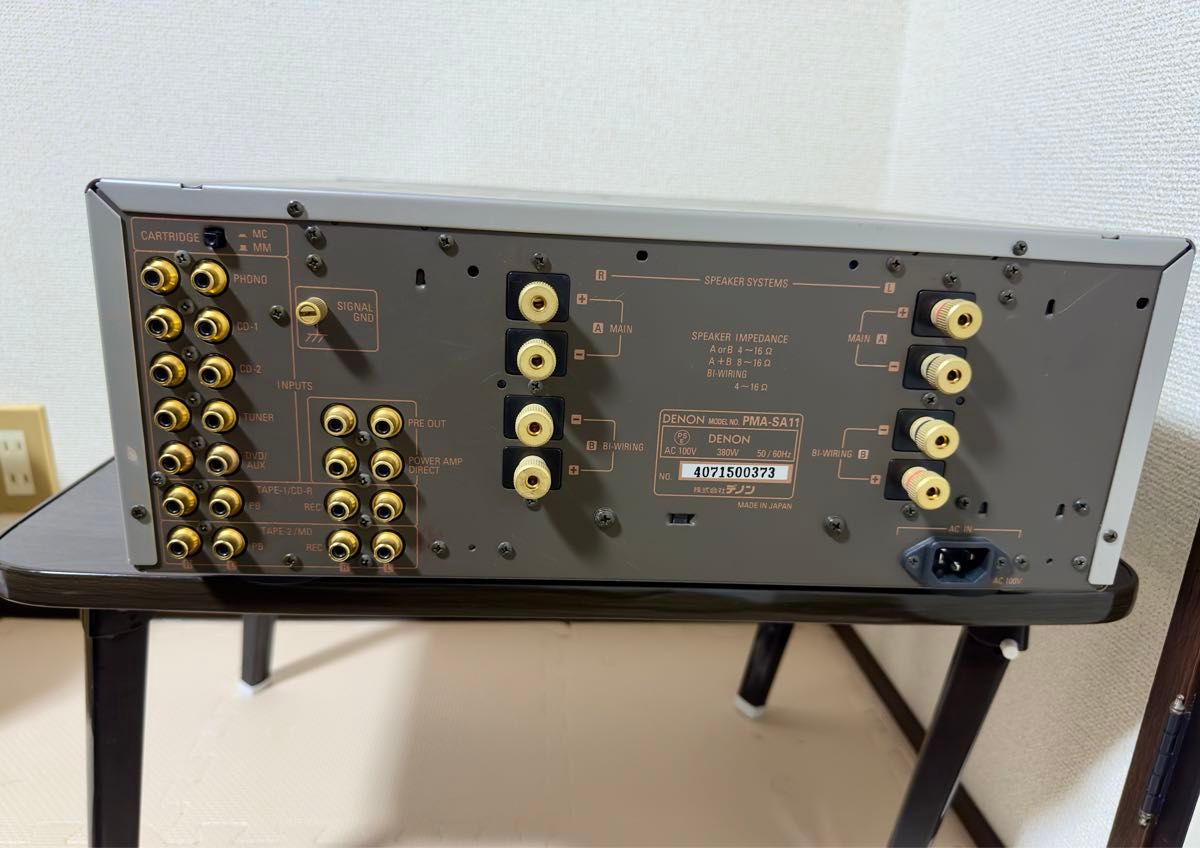 DENON デノン プリメインアンプ PMA−SA11|Yahoo!フリマ(旧 DENON デノン プリメインアンプ PMA−SA11|Yahoo!フリマ(旧